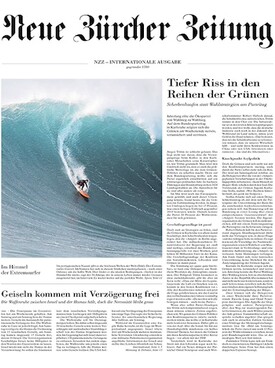 Zeitschrift NZZ Internationale Ausgabe Abo