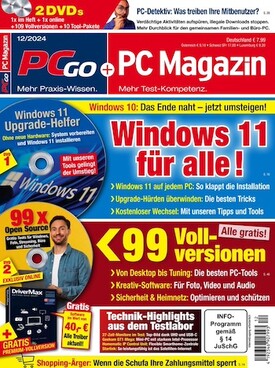 Zeitschrift PCgo+PC Magazin Abo